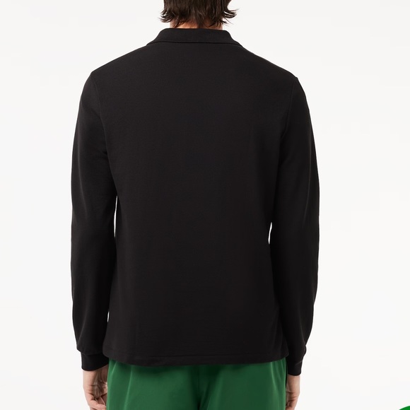 LACOSTE Men’s Long Sleeve Cotton Polo - Picture 5 of 12